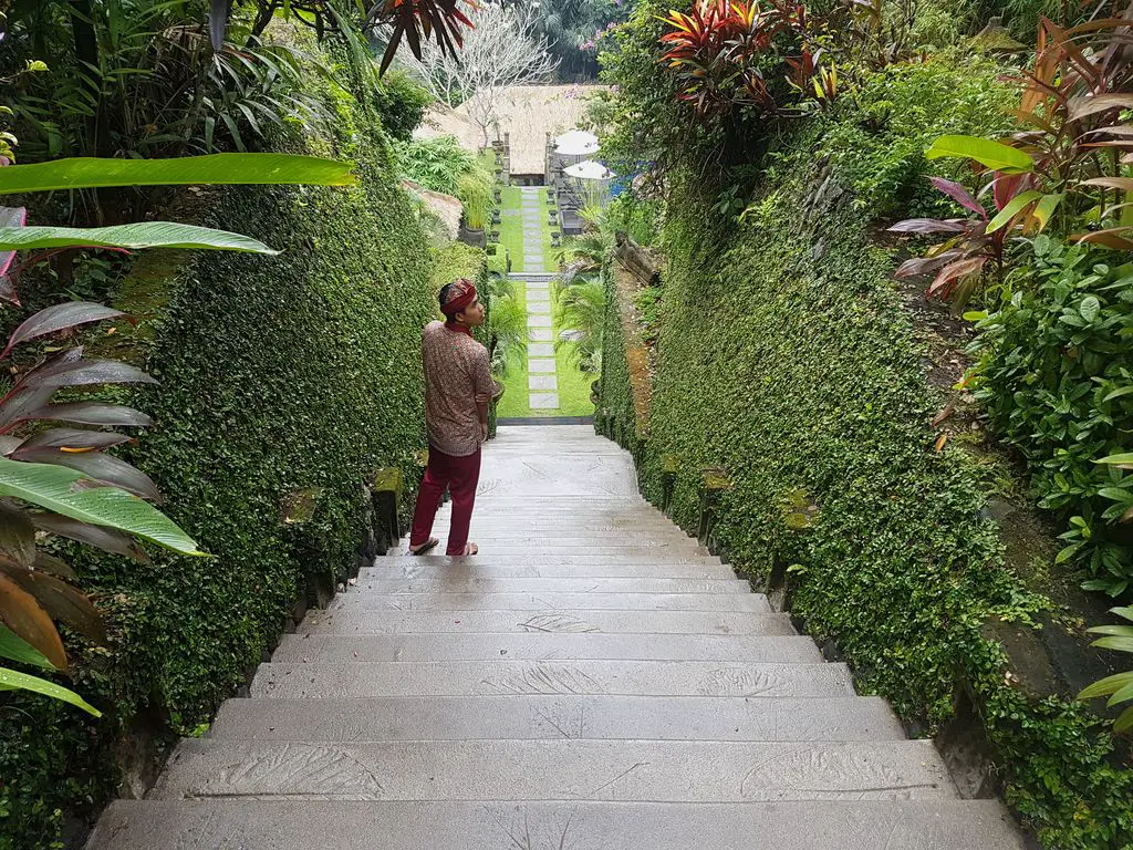 Sukhavati Ayurvedic Retreat Bali - stairs