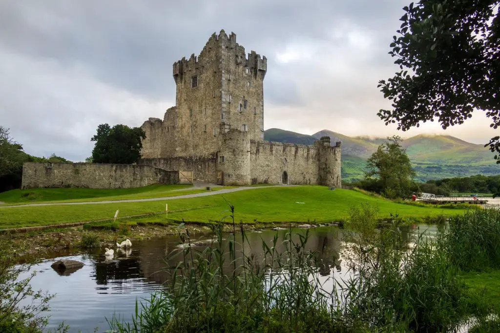 Visiting killarney national park by car  - castle Ireland