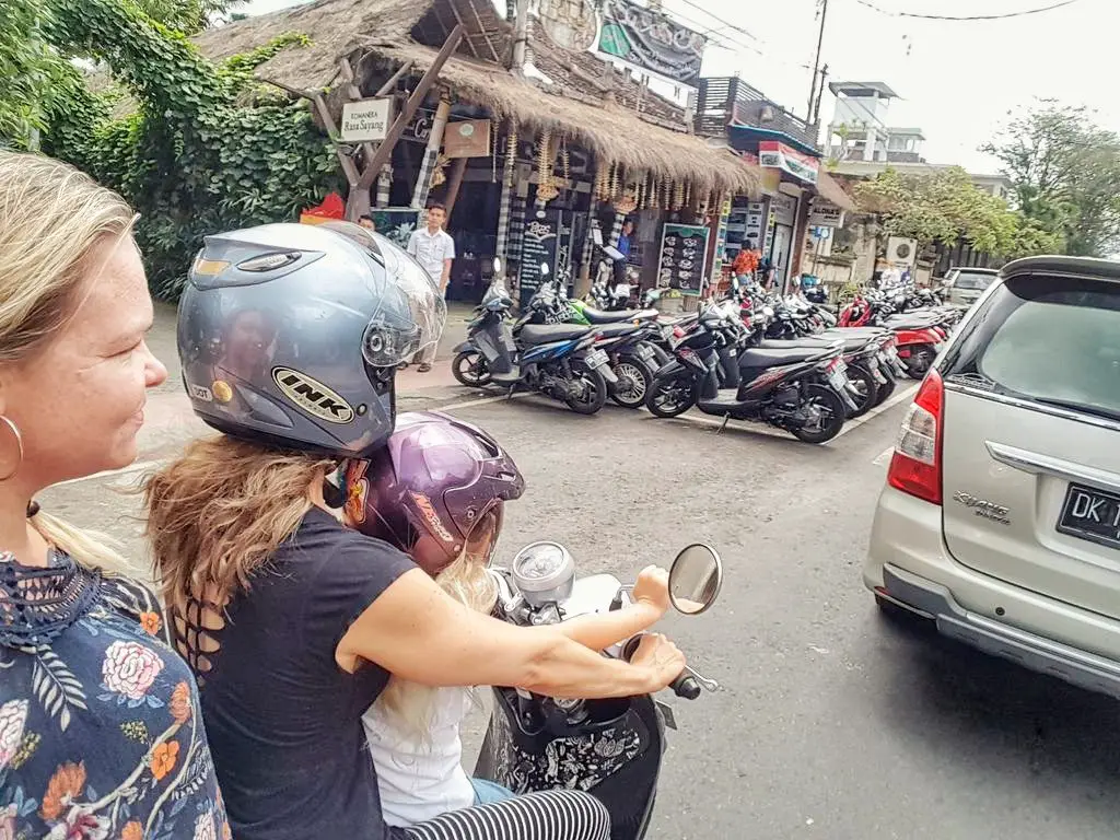 Things To Do In Ubud - scooter ride