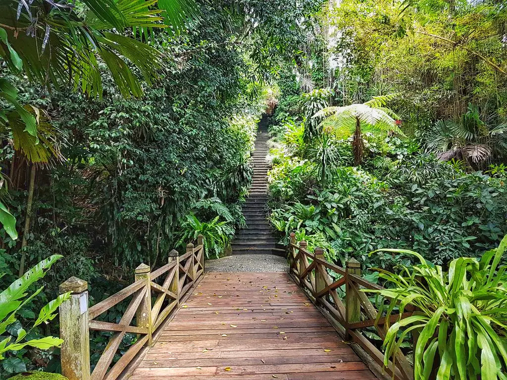 Ubud villa - entrance