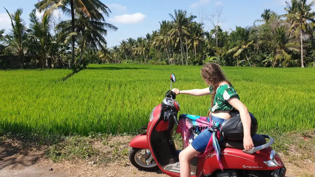Best Things to Do in Bali with Teens - scooter