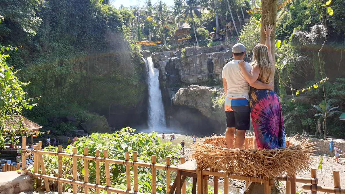 Best things to do in Bali for couples - waterfalls