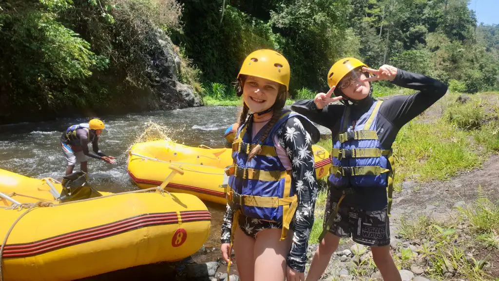 Best Things to Do in Bali with Teens - White Water Rafting