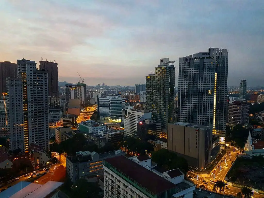  Kuala Lumpur layover - Night views
