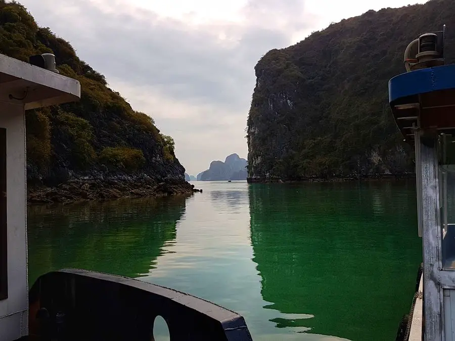 Halong Bay cruise views