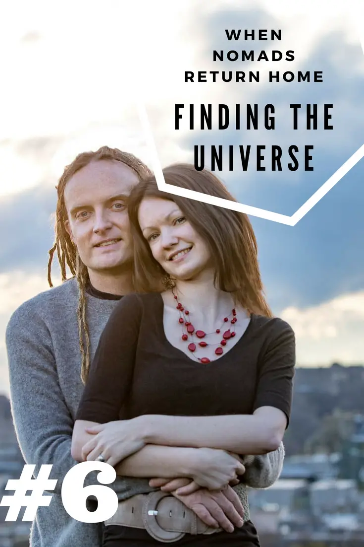 Pin this - Laurence from Finding The Universe no longer a nomad! 