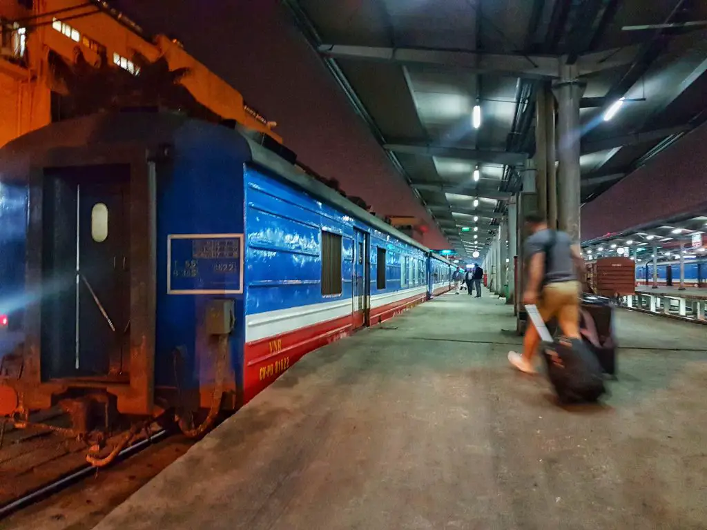 Vietnam Overnight Train - train