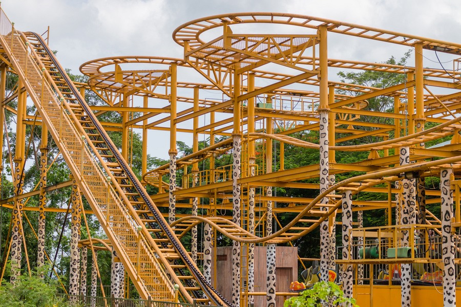 bali safari roller coaster