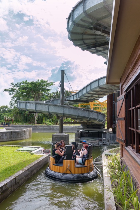 Bali Safari Park waterpark ride