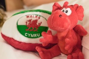 Wales with kids red dragon