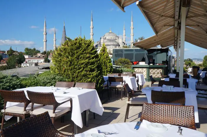 Luxury hotel Istanbul - Eresin rooftop