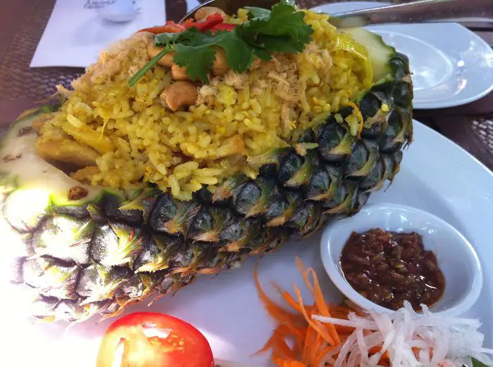 Places To Eat In Penang - fried pineapple