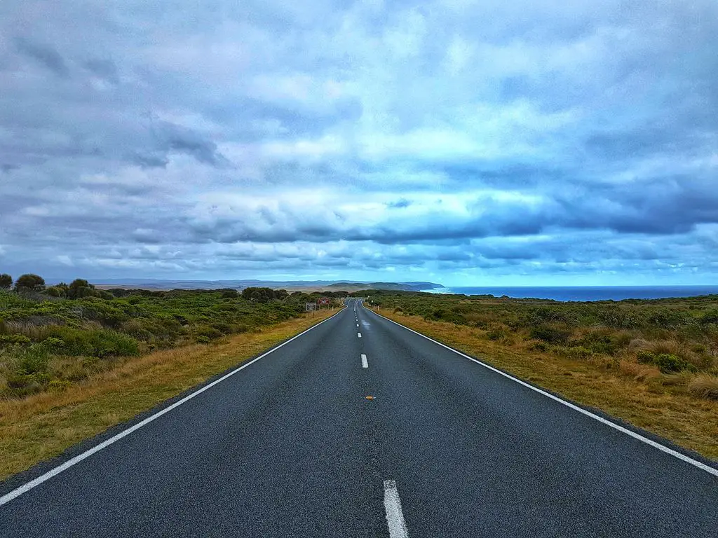 airport parking - road