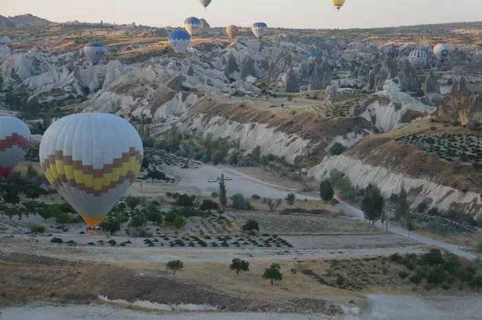 Hot Air Ballooning in Cappadocia, Turkey