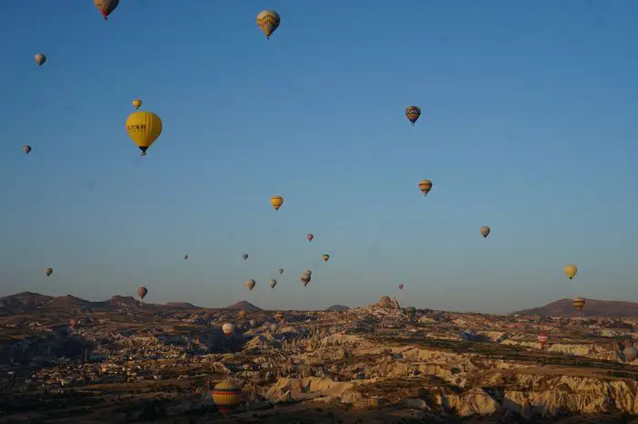 Hot Air Ballooning in Cappadocia, Turkey