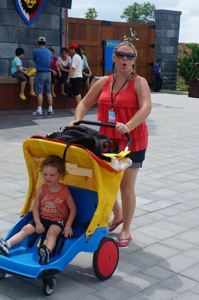 Legoland Malaysia Resort stroller