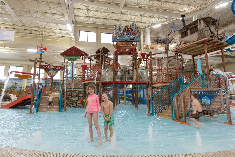 Mall of America with kids - waterpark