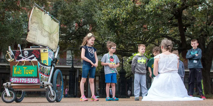 New Orleans with kids  - French Quarter kids tour