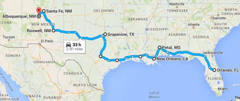 2 Year North America Road Trip Itinerary - Phase 7
