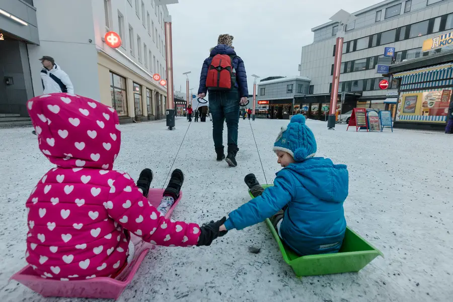 Lapland, Finland: The Ultimate Family Christmas Destination - Riding in sleds