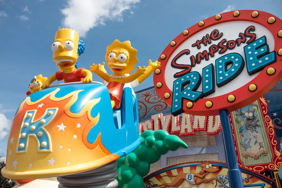 Guide To Universal Studios Orlando - Simpsons Ride