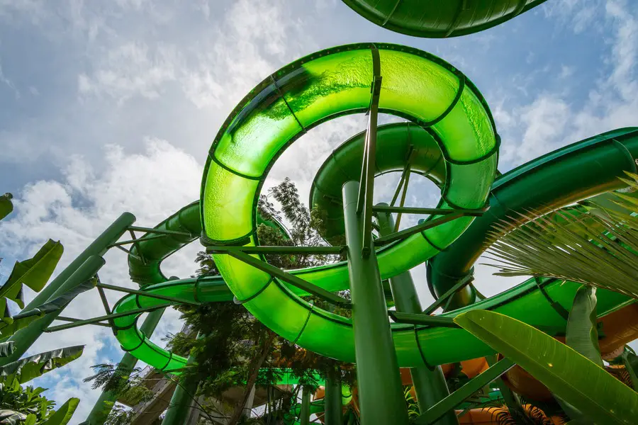 Asia’s #1 Water Park: Waterbom Bali water slide