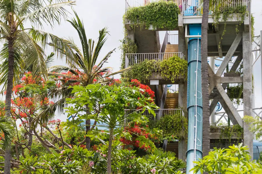 Asia’s #1 Water Park: Waterbom Bali slide