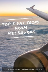 Best day trips from Melbourne. You will want to do all of these so come win a $250 Tigerair flight voucher so you can get to Melbourne, Australia! 