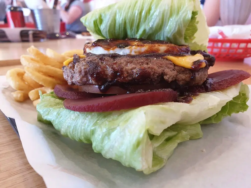 Australia Food - Beetroot burger