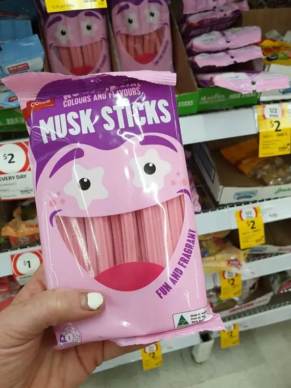 Australia Food - Musk Sticks