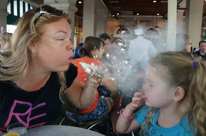 New Orleans with kids - Beignets