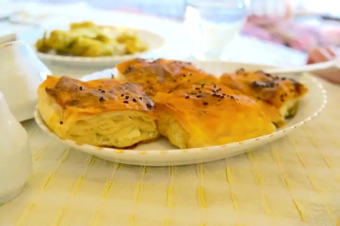 Turkish food - borek
