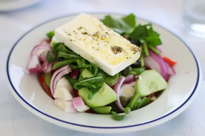 Food to eat in Greece - salad