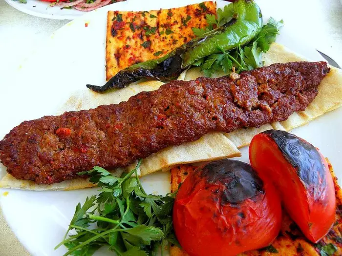 Food to eat in Greece - kebab