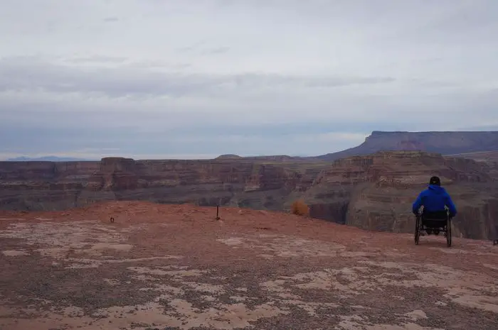 Grand Canyon Day Trip - wheelchair view