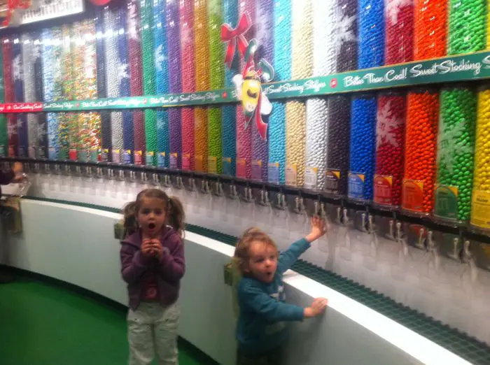 Las Vegas with kids - M&M World