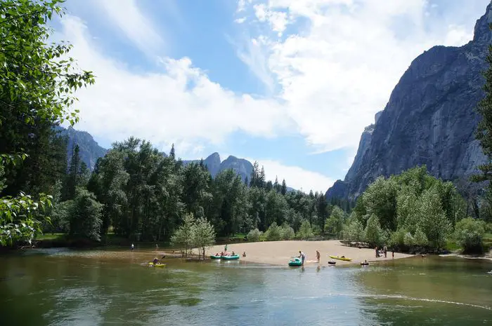 First Visit To Yosemite - Swinging Beach