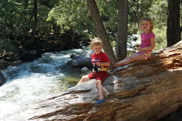 First Visit To Yosemite - kids hike