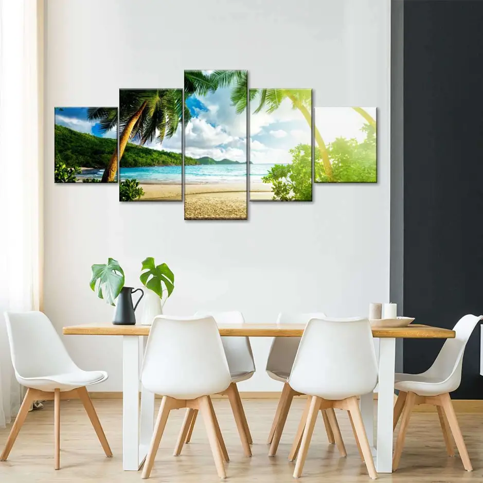 How to Transform Travel Memories Onto Your Wall - dining