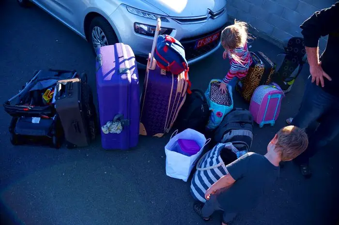 French car pound - luggage