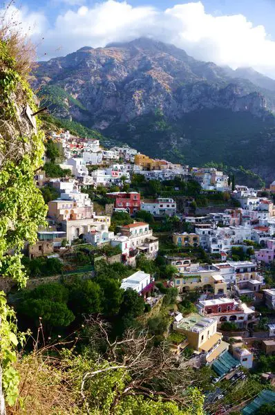 Mediterranean coast road trip - positano