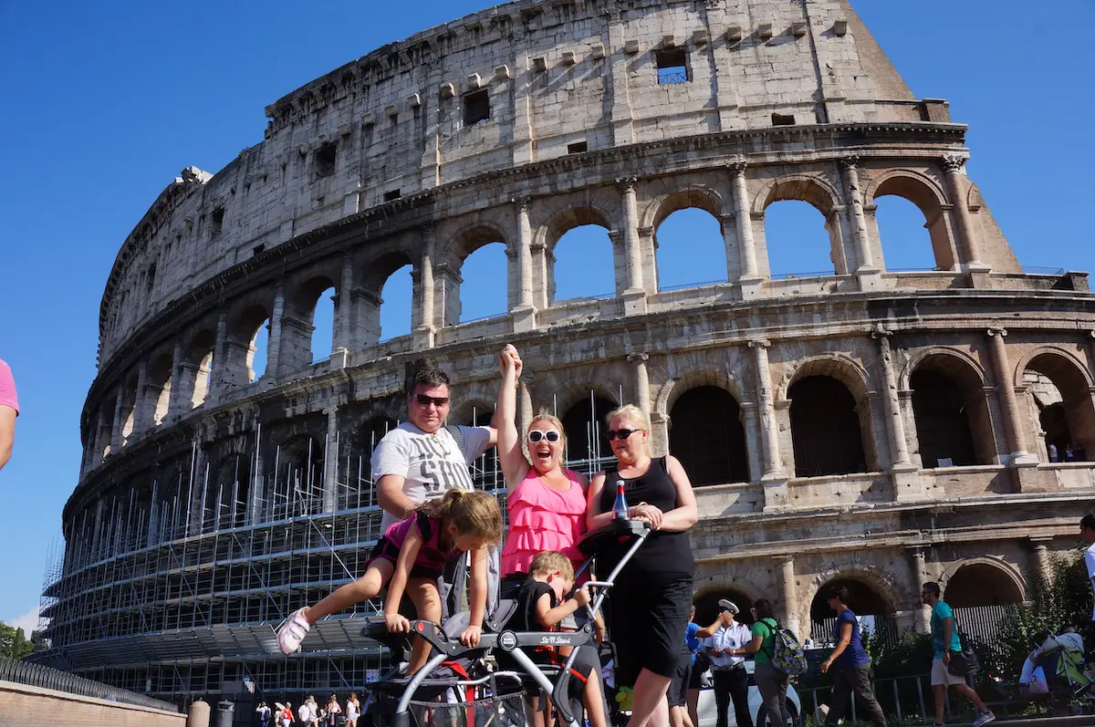 popular Italian icons - colosseum