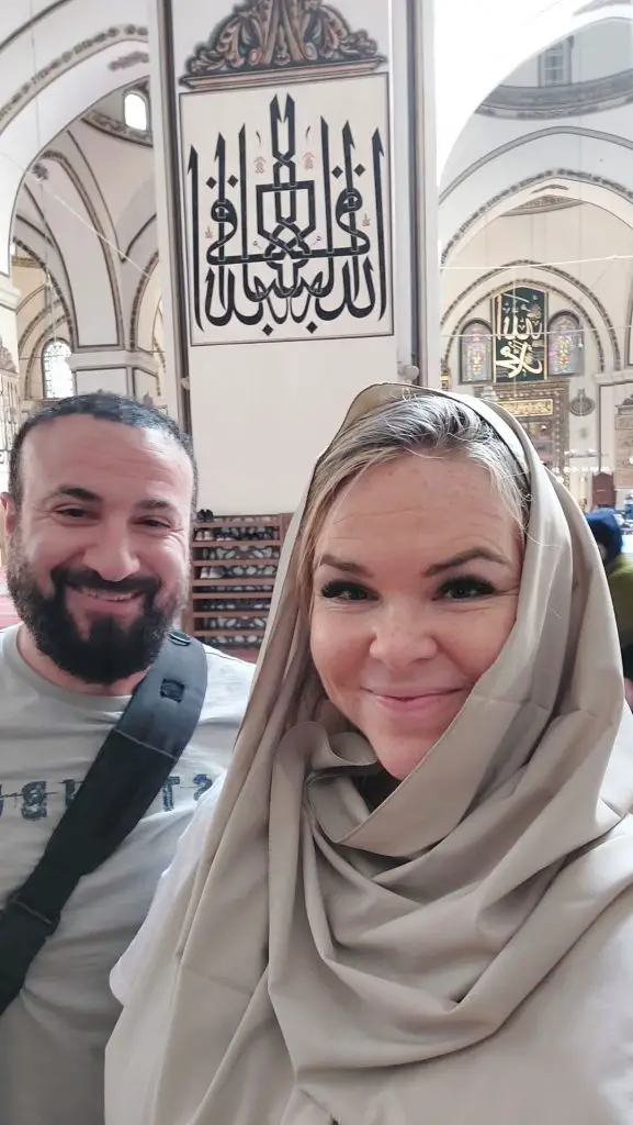 travel to turkey during ramadan - head wrap