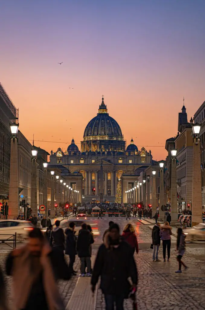 Touring the Vatican at Night