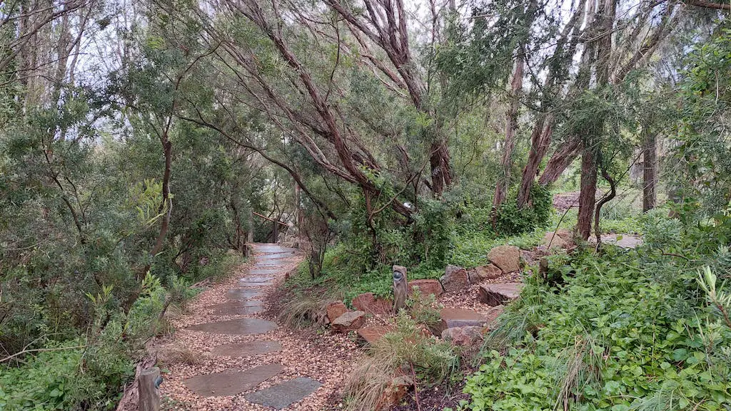 Mornington Peninsula Hot Springs Melbourne stepping stones