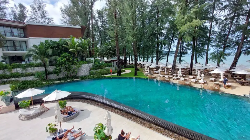Intercontinental Phuket Resort pool view