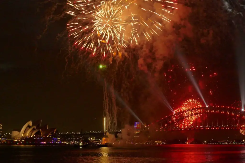 New Years Eve Sydney Australia - Fireworks