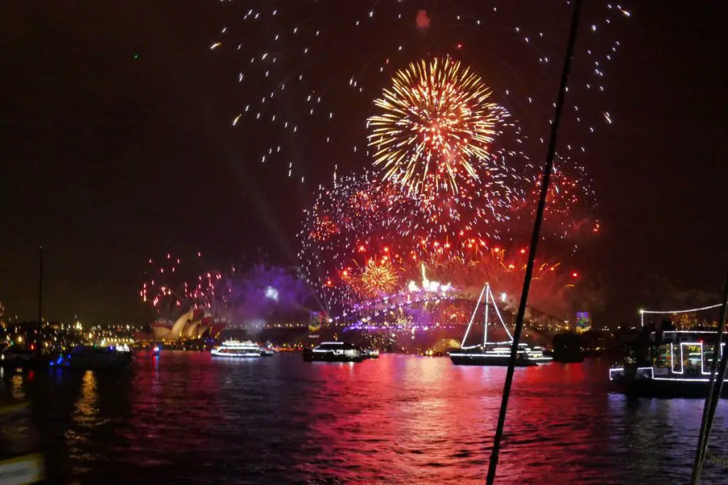 New Years Eve Sydney Australia - Fireworks