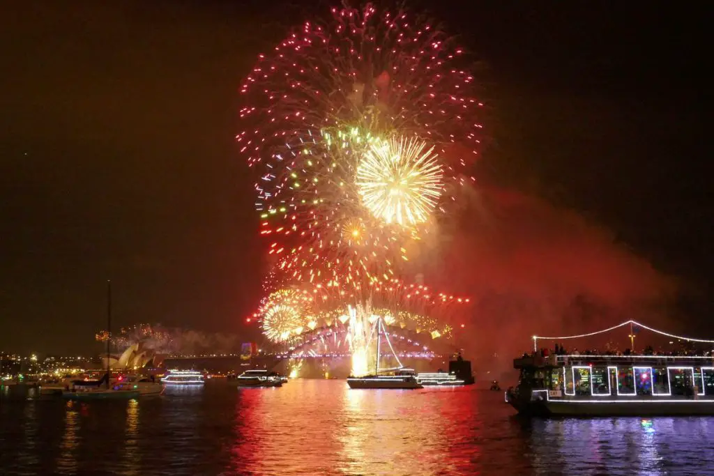 New Years Eve Sydney Australia - Fireworks