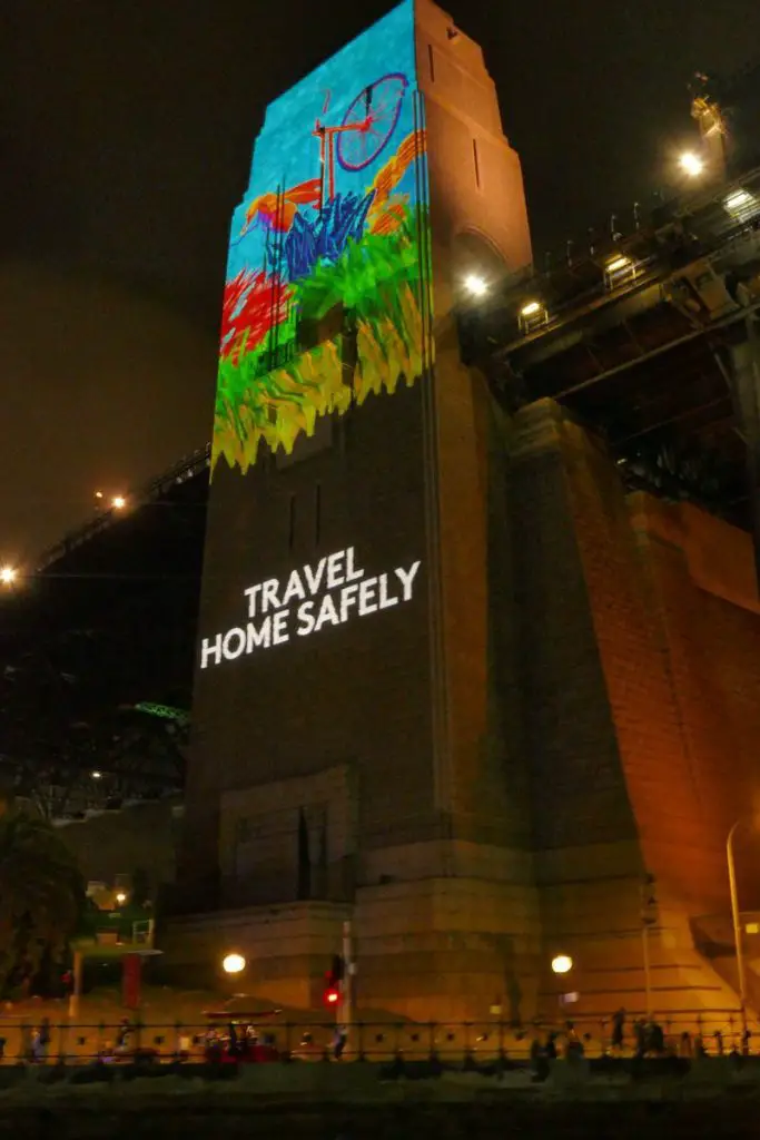 New Years Eve Sydney Australia - Projections